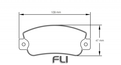 Pagid Racing RSH 42 Remblokken