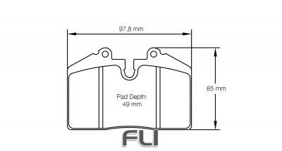 Pagid Racing RSH 42 Remblokken