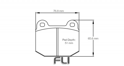 Pagid Racing RSH 42 Remblokken