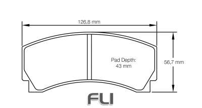 Pagid Racing RSH 42 Remblokken