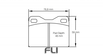 Pagid Racing RSH 42 Remblokken