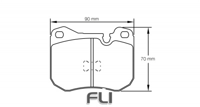 Pagid Racing RSH 42 Remblokken