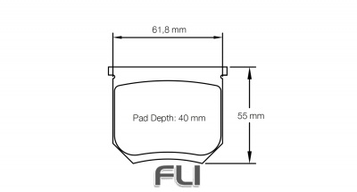 Pagid Racing RSH 42 Remblokken