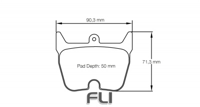 Pagid Racing RSH 42 Remblokken