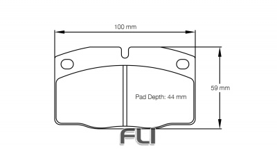 Pagid Racing RSH 42 Remblokken