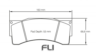 Pagid Racing RSL 1 Remblokken