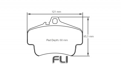 Pagid Racing RSL 1 Remblokken
