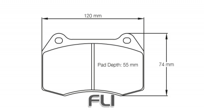 Pagid Racing RSL 1 Remblokken