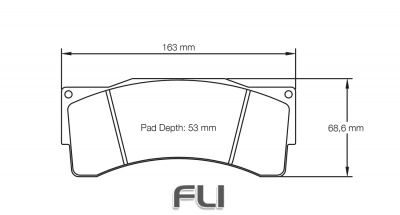 Pagid Racing RSL 1 Remblokken