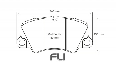 Pagid Racing RSL 1 Remblokken