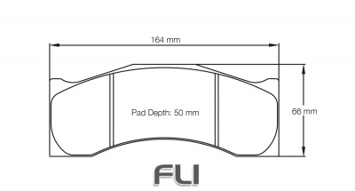 Pagid Racing RSL 1 Remblokken