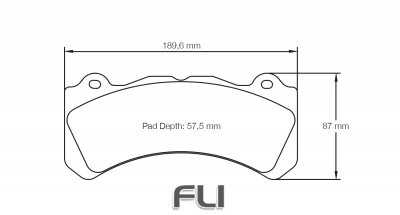 Pagid Racing RSL 1 Remblokken