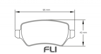 Pagid Racing RSL 1 Remblokken