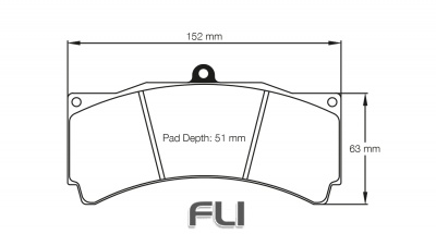 Pagid Racing RSL 1 Remblokken