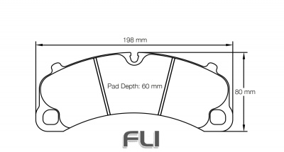 Pagid Racing RSL 1 Remblokken