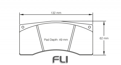 Pagid Racing RSL 1E Remblokken