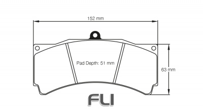 Pagid Racing RSL 29 Remblokken