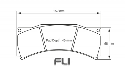 Pagid Racing RSL 29 Remblokken