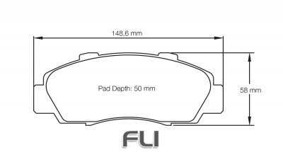 Pagid Racing RSL 29 Remblokken