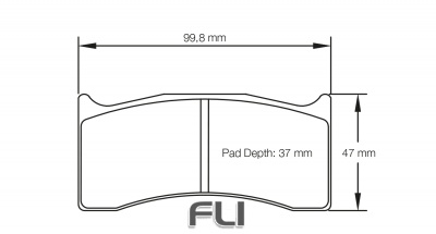 Pagid Racing RSL 29 Remblokken