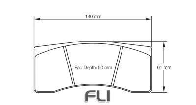 Pagid Racing RSL 29 Remblokken