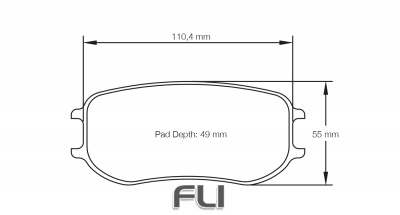 Pagid Racing RSL 29 Remblokken
