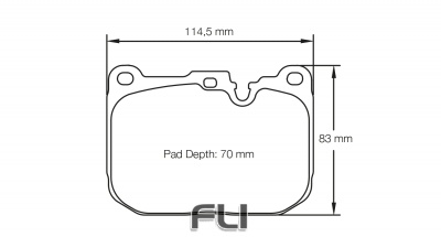 Pagid Racing RSL 29 Remblokken