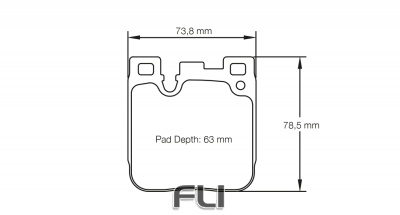 Pagid Racing RSL 29 Remblokken