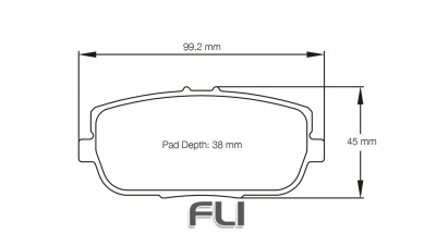 Pagid Racing RSL 29 Remblokken