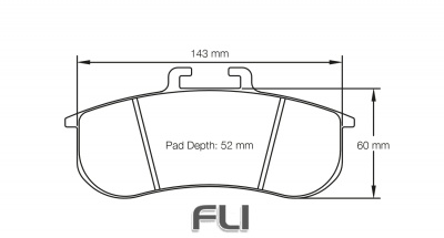 Pagid Racing RSL 29 Remblokken