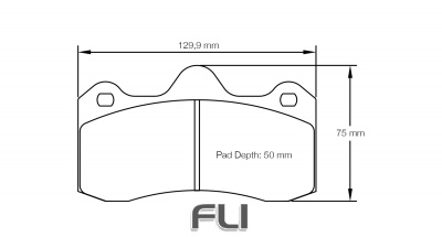 Pagid Racing RSL 29 Remblokken