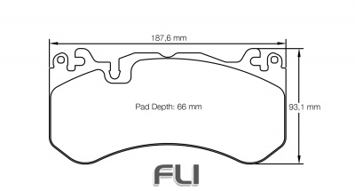 Pagid Racing RSL 29 Remblokken