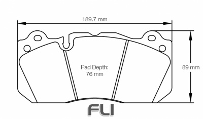 Pagid Racing RSL 29 Remblokken