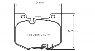 Pagid Racing RSL 29 Remblokken