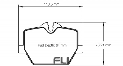 Pagid Racing RSL 29 Remblokken
