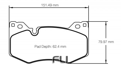 Pagid Racing RSL 29 Remblokken