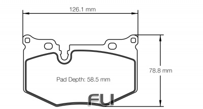 Pagid Racing RSL 29 Remblokken