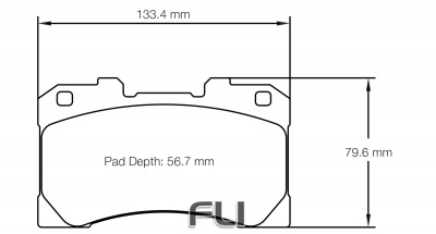 Pagid Racing RSL 29 Remblokken