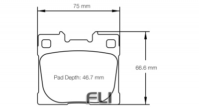 Pagid Racing RSL 29 Remblokken