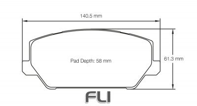 Pagid Racing RSL 2 Remblokken