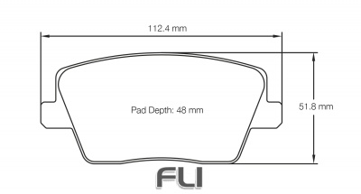 Pagid Racing RSL 2 Remblokken