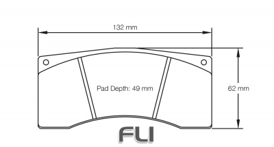 Pagid Racing RSL 2 Remblokken