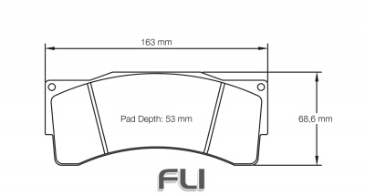 Pagid Racing RSL 2E Remblokken