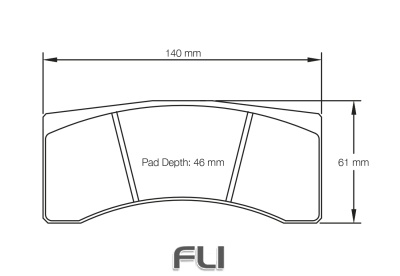 Pagid Racing RST 1 Remblokken