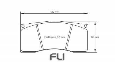 Pagid Racing RST 1 Remblokken