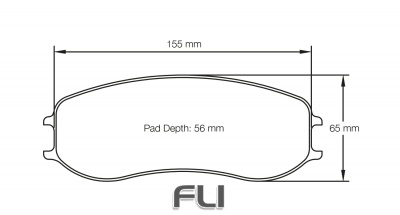 Pagid Racing RST 1 Remblokken