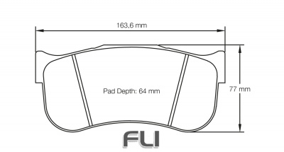 Pagid Racing RST 1 Remblokken