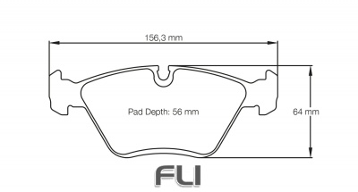 Pagid Racing RST 1 Remblokken