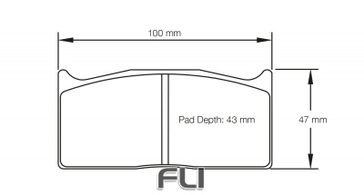 Pagid Racing RST 1 Remblokken