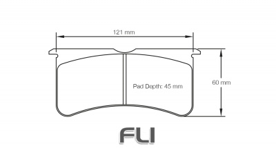 Pagid Racing RST 1 Remblokken